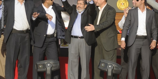 الرئيس محمد مرسي في ميدان التحرير